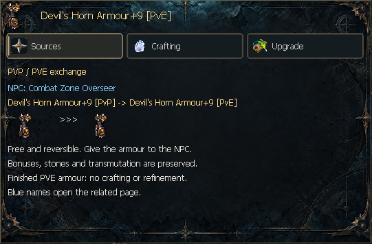 The PvE path